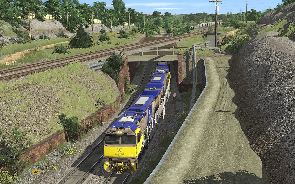 Trainz 2022 DLC - C44aci Locomotive - Xstrata/Glencore Pack Screenshot 8