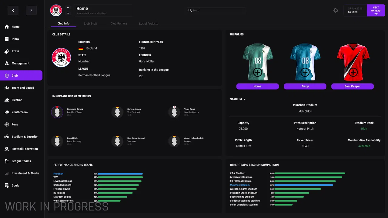 Football Owner 2025 Screenshot 3