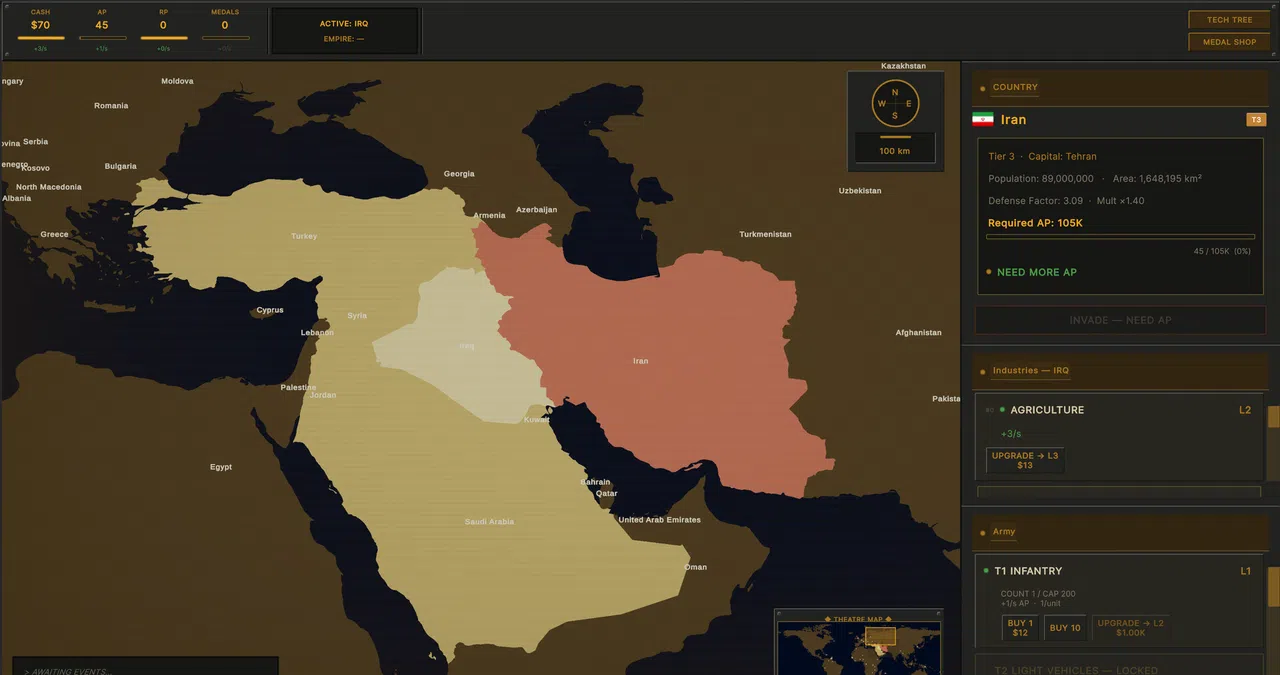 GENERAL IDLER Screenshot 2