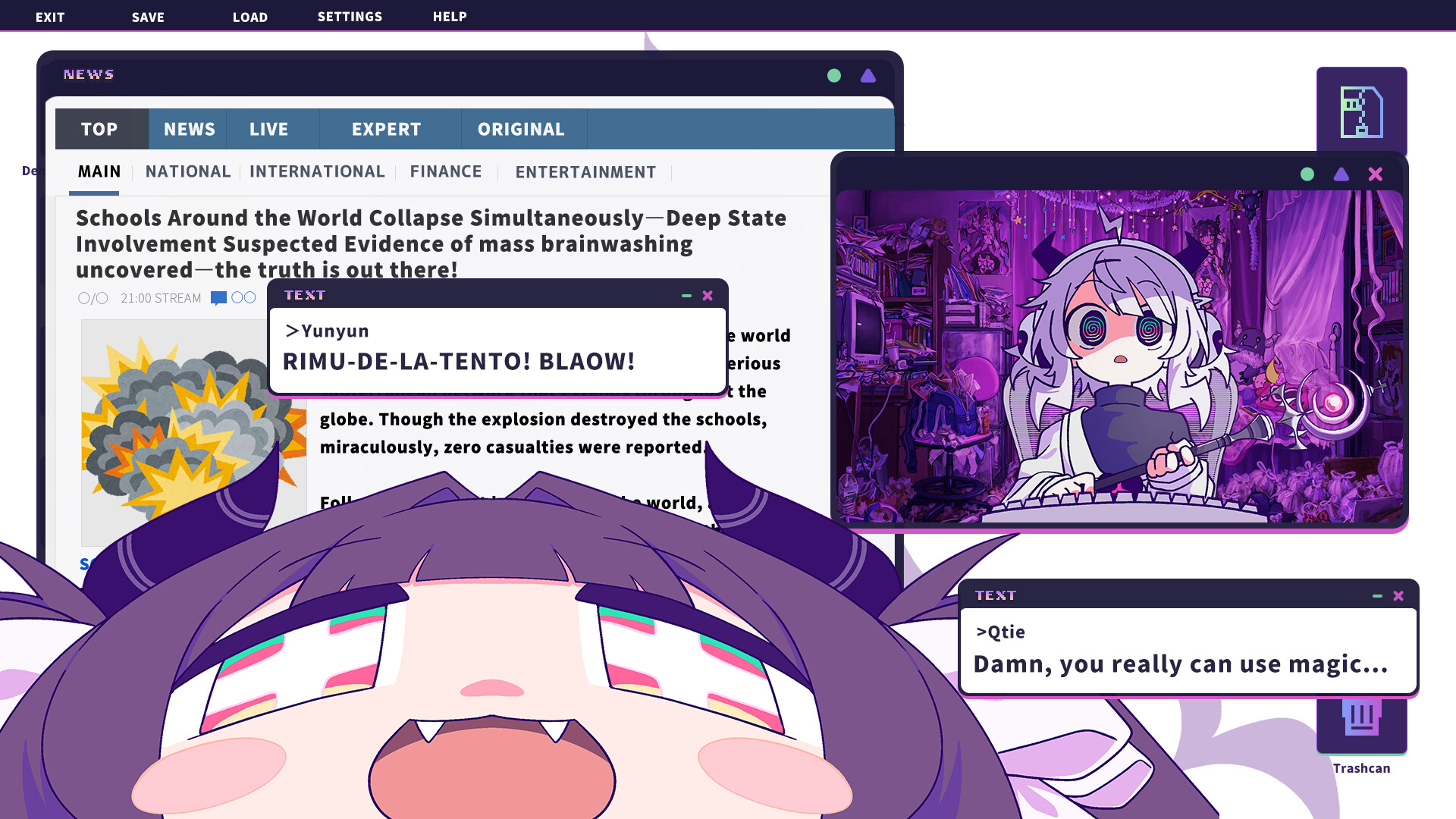 Yunyun Syndrome!? Rhythm Psychosis Screenshot 5