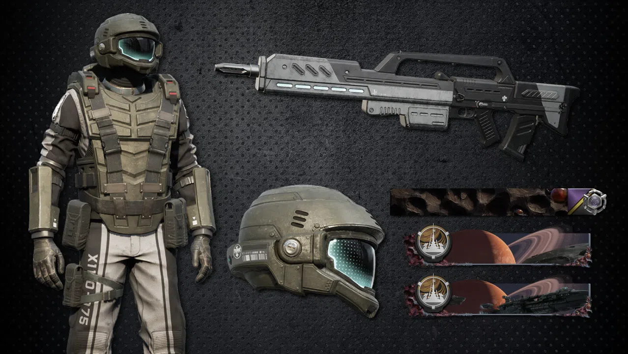 Starship Troopers: Extermination - Planet X-11 Cosmetic Pack Screenshot 0