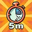 5 minutes icon
