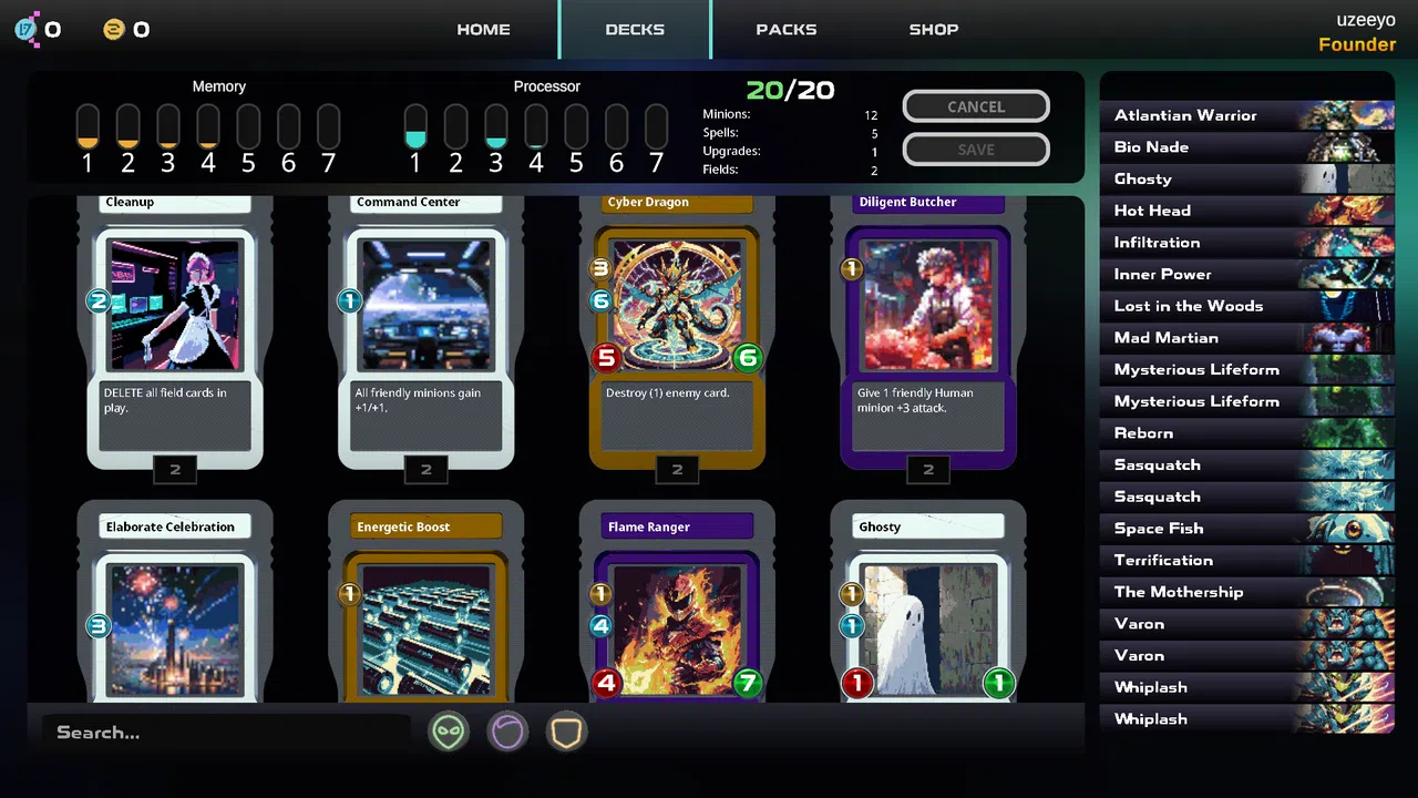 Xalos: Collectible Card Game Screenshot 1