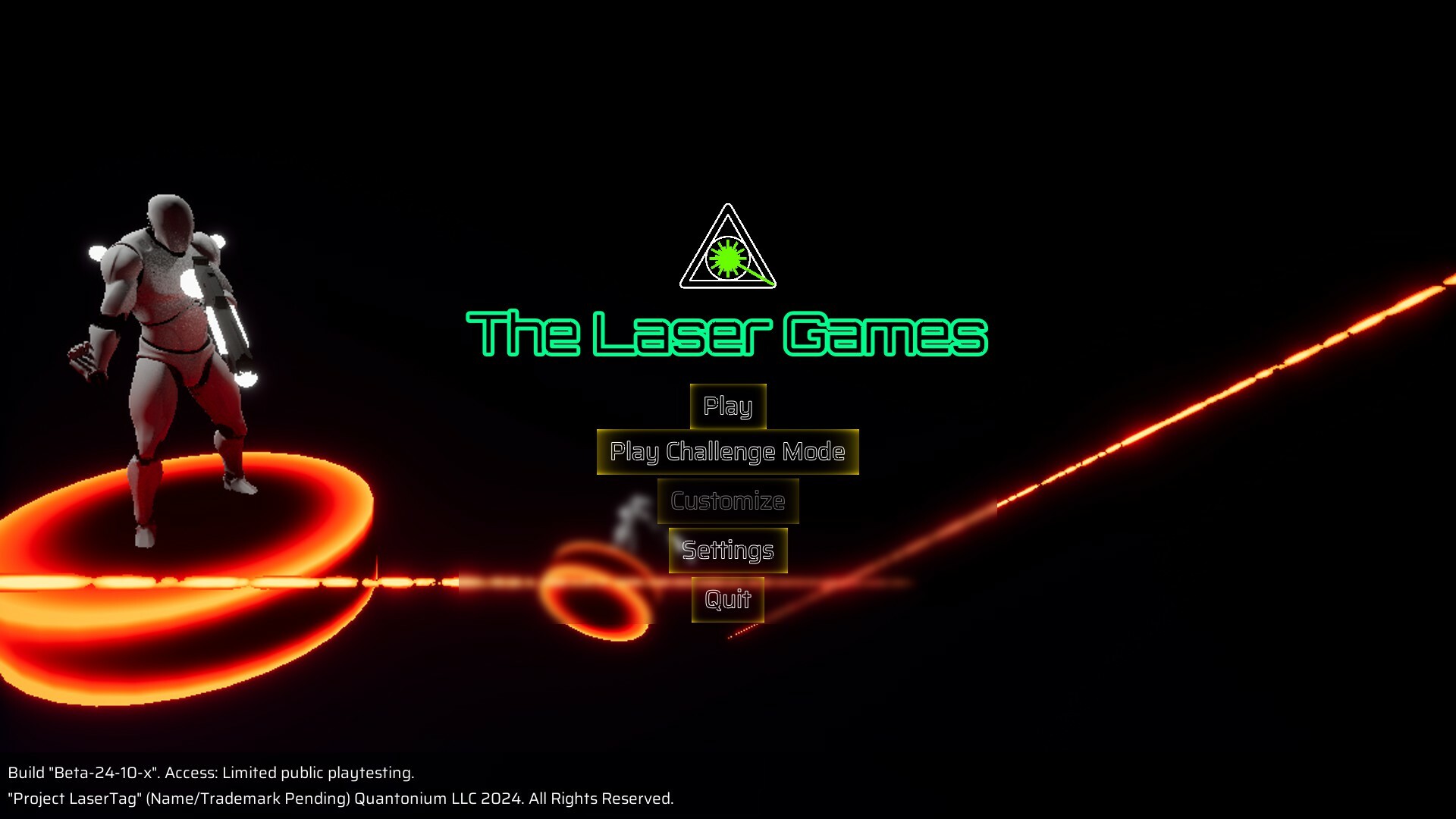 The Laser Games Screenshot 0