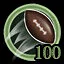 100 tries scored leading the club icon