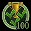 100 winning matches leading the club icon