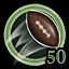 50 tries scored leading the club icon