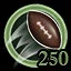 250 tries scored leading the club icon