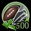 500 matches leading the club icon