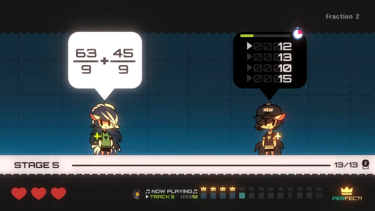 Mini Star Math: 3 Hearts Screenshot 1