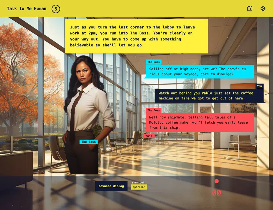 Talk to Me Human Screenshot 1