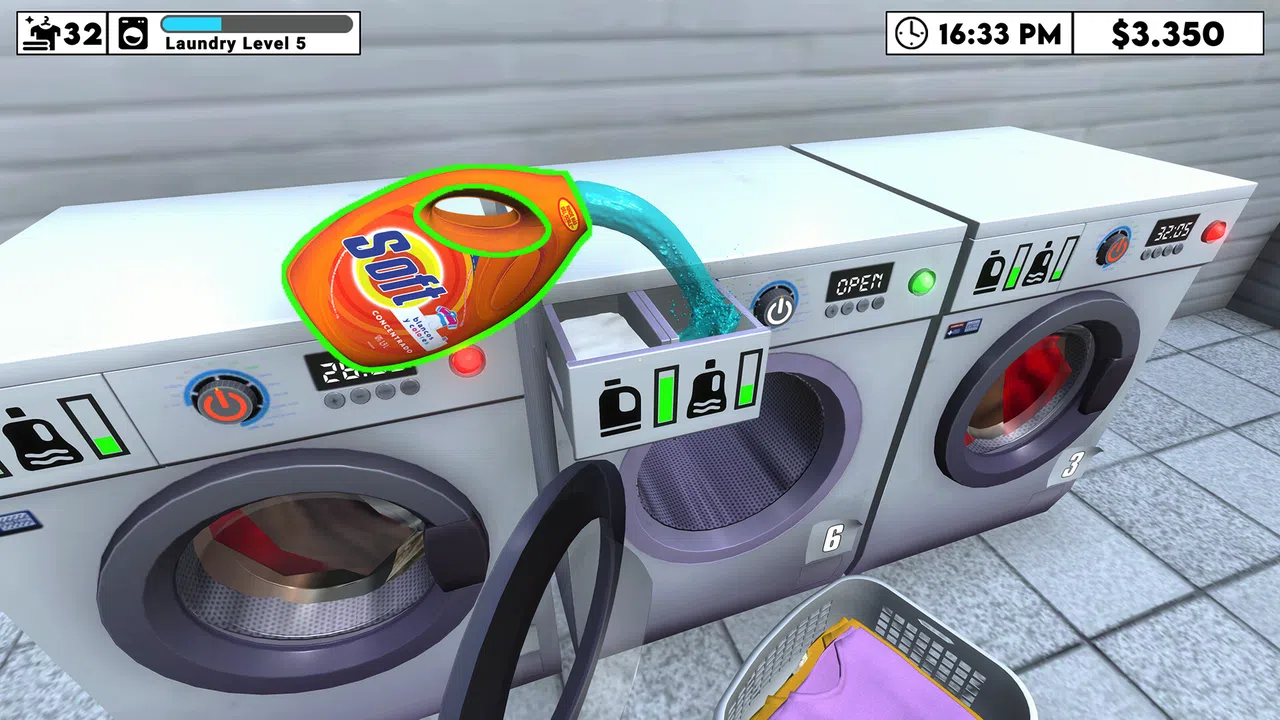 Laundry Service Simulator Screenshot 2
