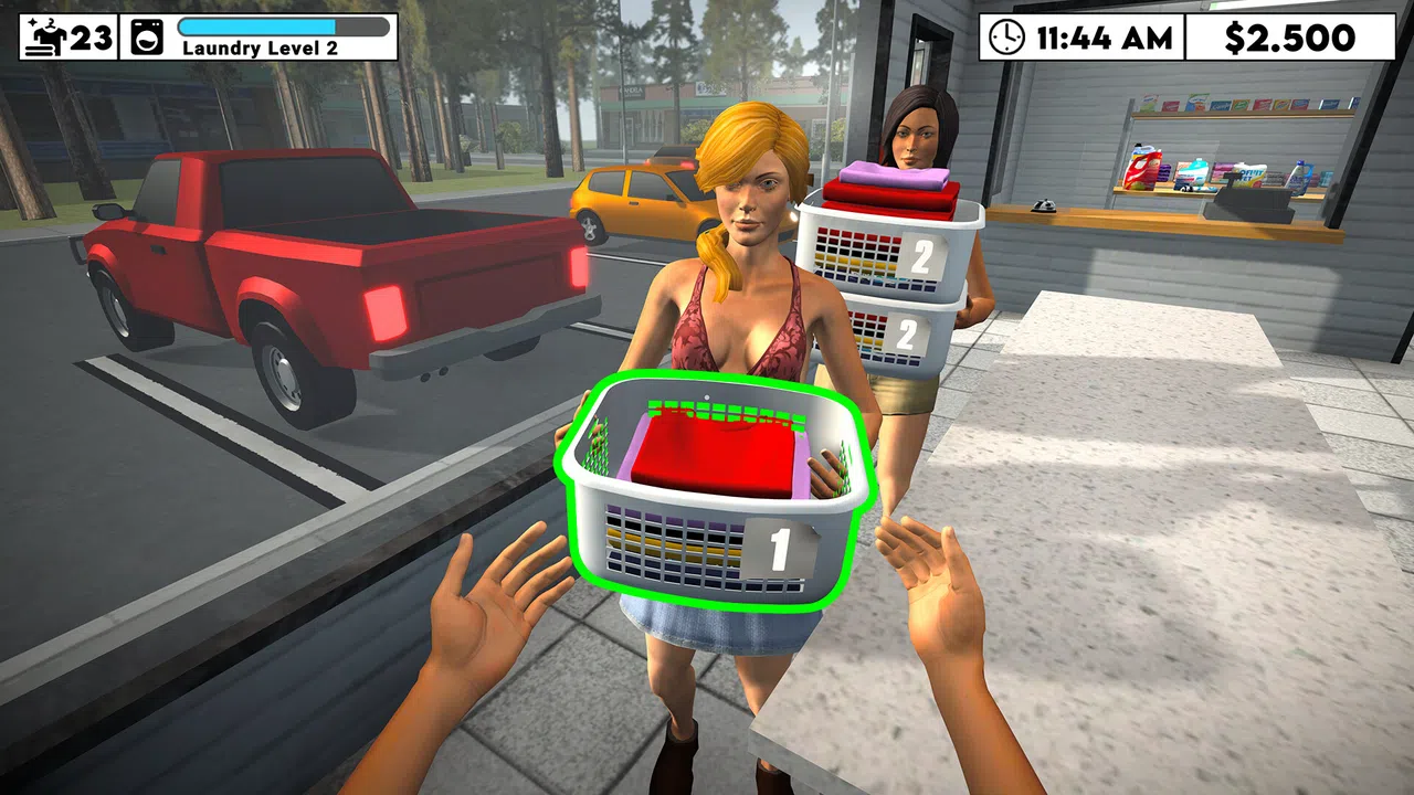 Laundry Service Simulator Screenshot 1