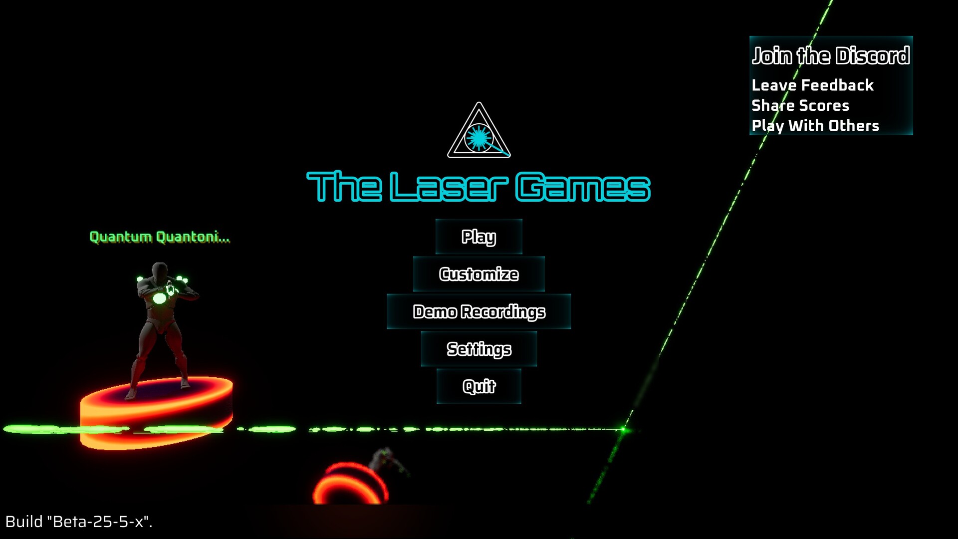 The Laser Games (Demo) Screenshot 1