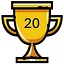 Level 20 icon
