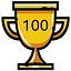Level 100 icon