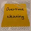 Overtime cleaning icon