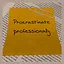 Procrastinate professionally icon