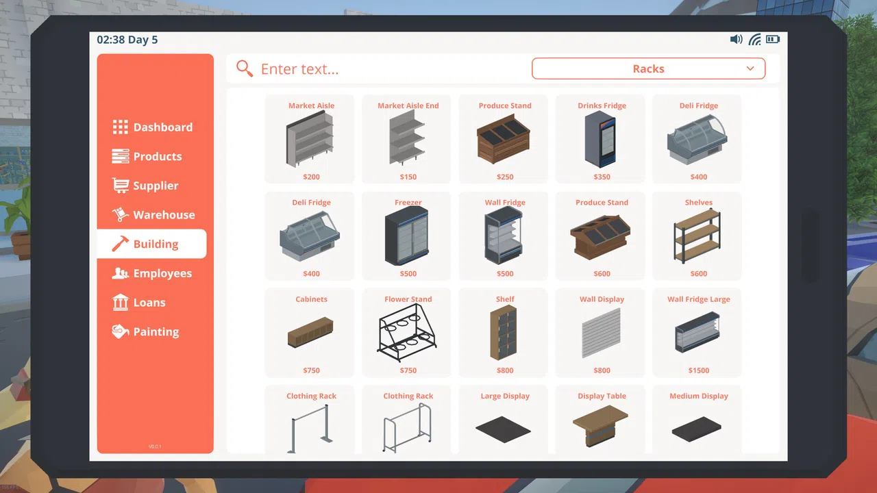 Storefront Simulator Demo Screenshot 7