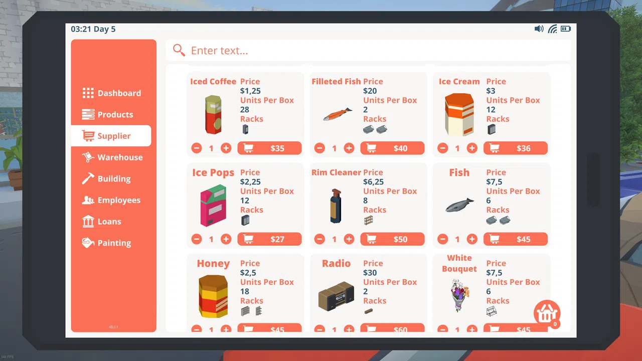 Storefront Simulator Demo Screenshot 6