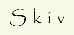 Skiv