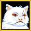 Grumpy White Ball of Fluff icon