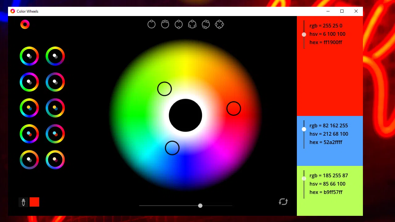 Color Wheels Screenshot 5