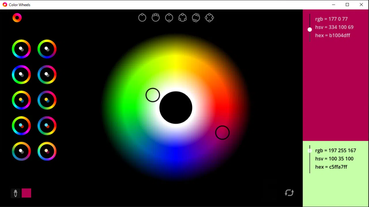 Color Wheels Screenshot 0