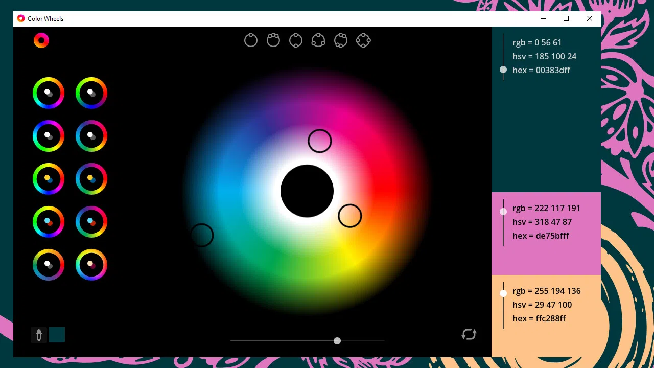 Color Wheels Screenshot 3