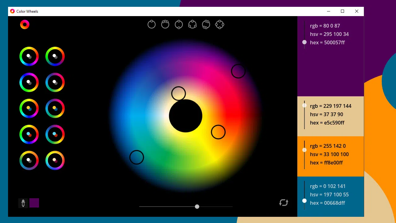 Color Wheels Screenshot 4
