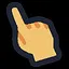 Hand icon