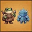 Mastered metal to dismantle the spiked foe icon