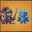 Conquered the thorny threat icon