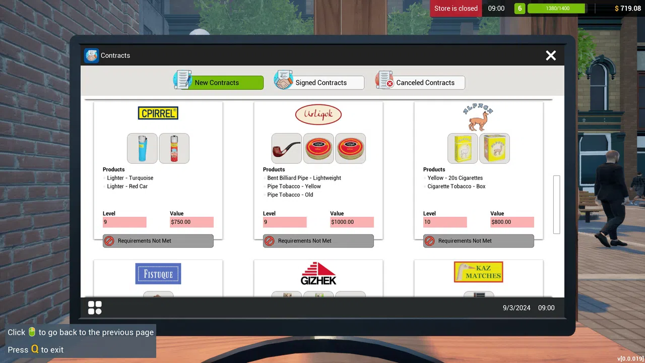 Tobacco Shop Simulator: Prologue Screenshot 0