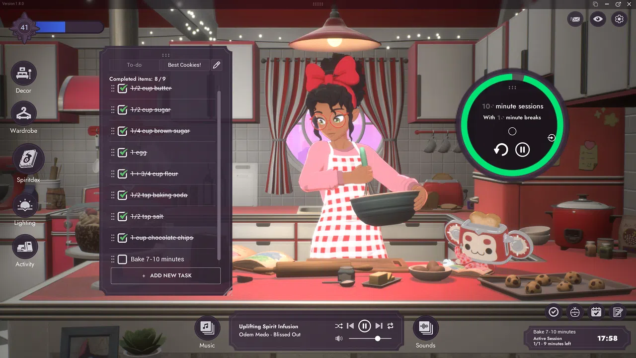 Spirit City: Lofi Sessions - Cozy Kitchen DLC Screenshot 0