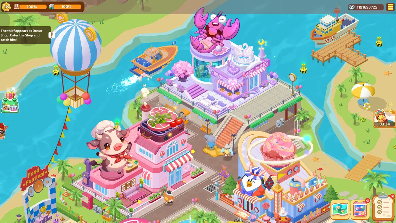 Idle Animal Plaza Screenshot 1
