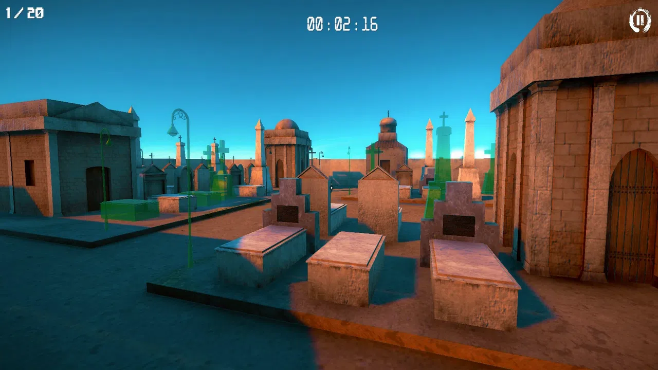 3D PUZZLE - Colonial Graveyard Screenshot 1