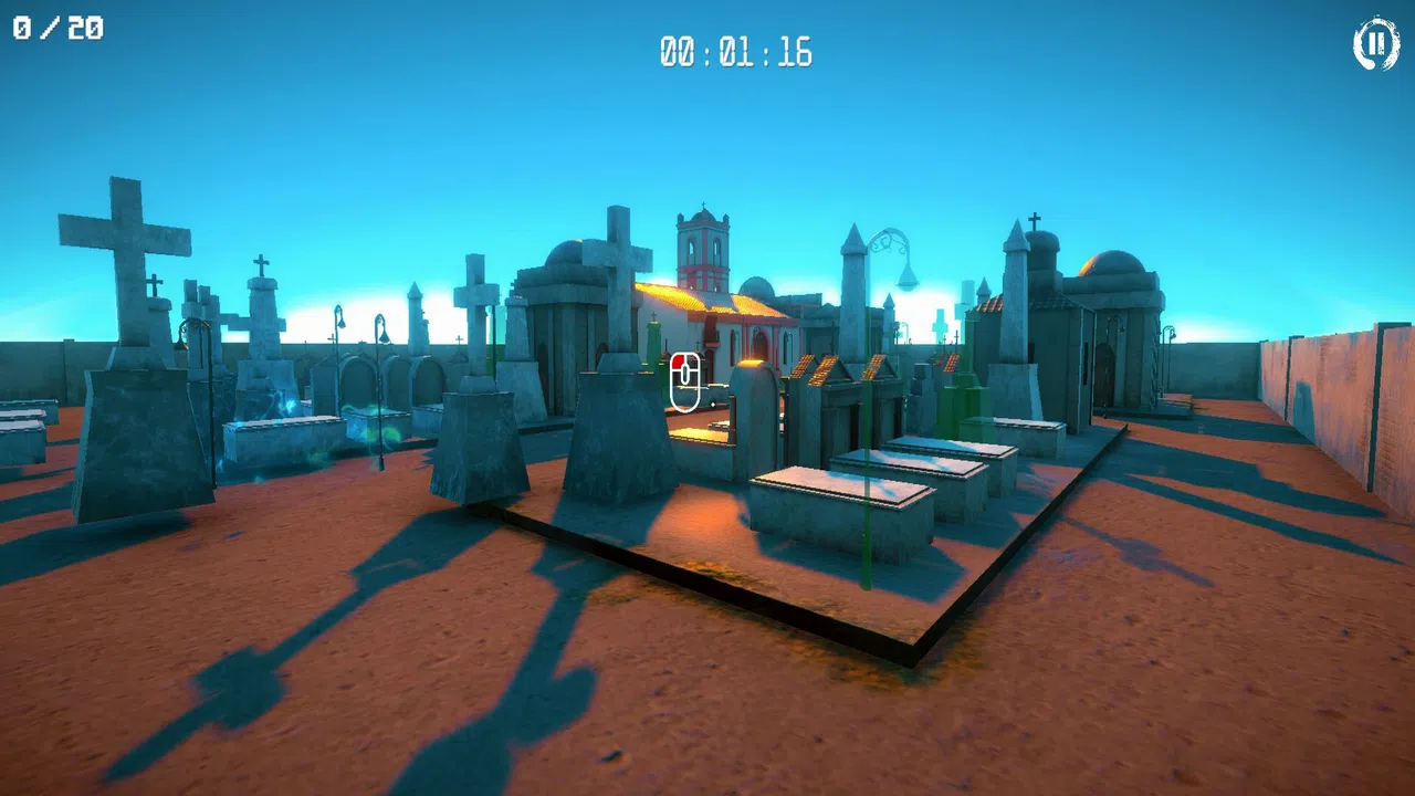 3D PUZZLE - Colonial Graveyard Screenshot 0