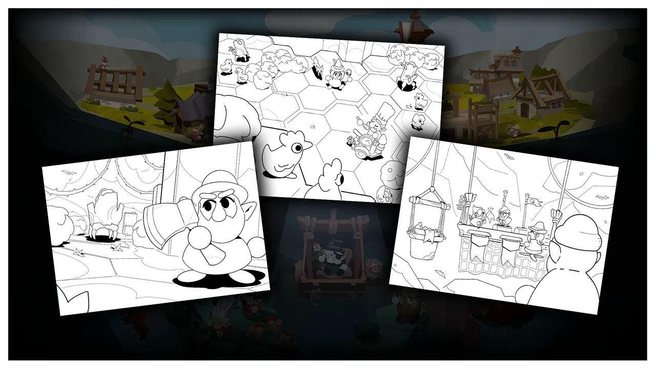 EcoGnomix - Coloring Book Screenshot 1