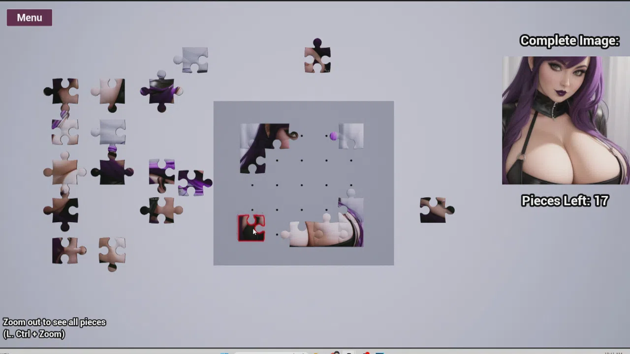 Big-Breasted Goth Mommies - Sex Puzzles Screenshot 0