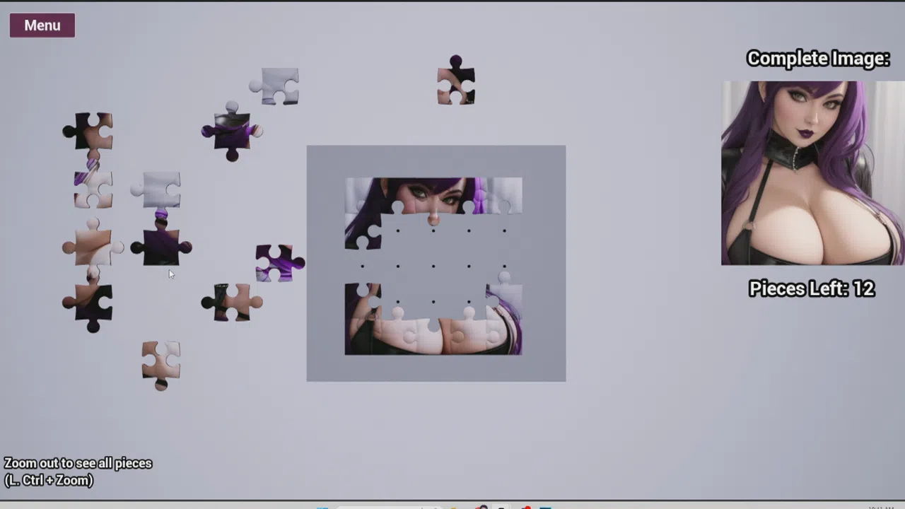 Big-Breasted Goth Mommies - Sex Puzzles Screenshot 4