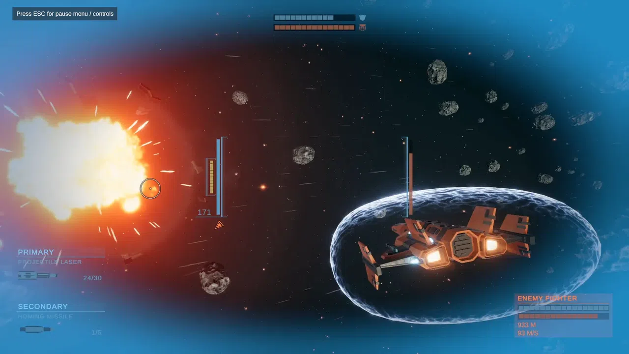 Starship Fighters: Space Combat Simulator Screenshot 3