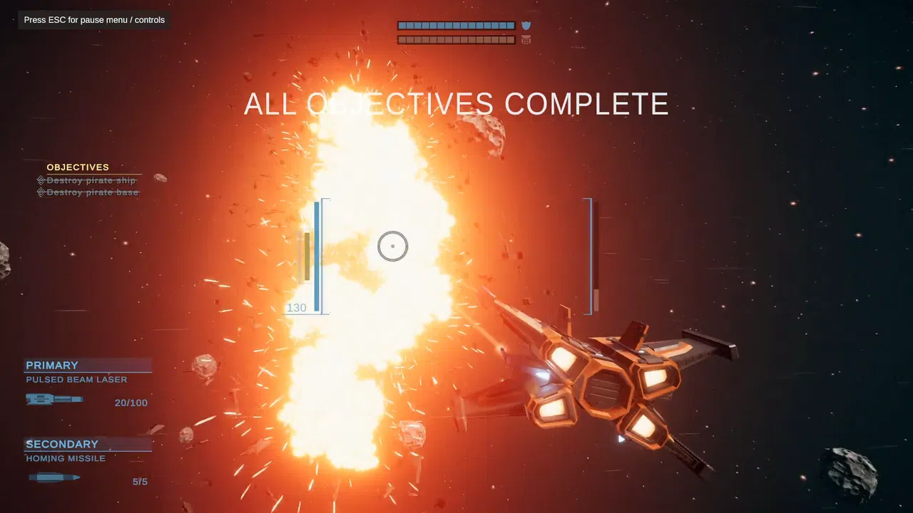 Starship Fighters: Space Combat Simulator Screenshot 1