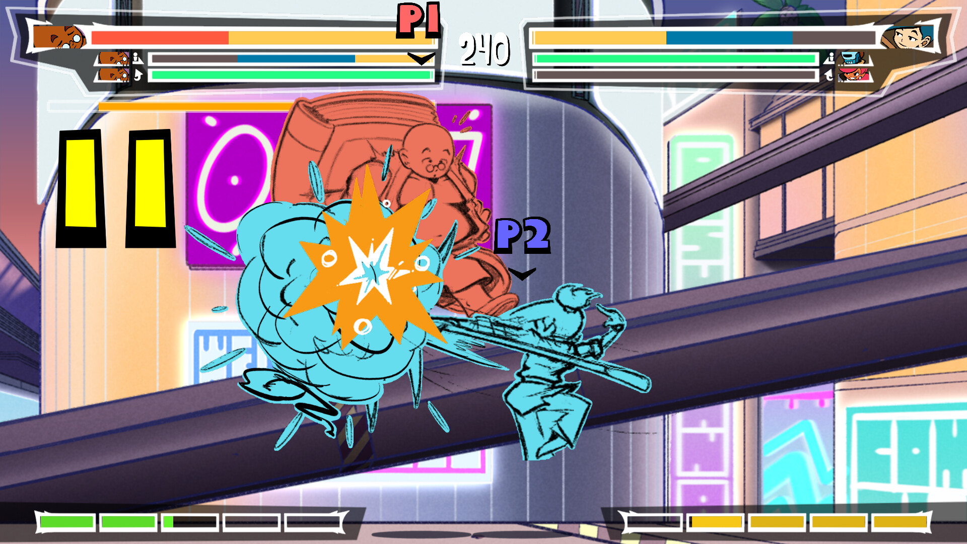 Scramble Heart City Screenshot 1