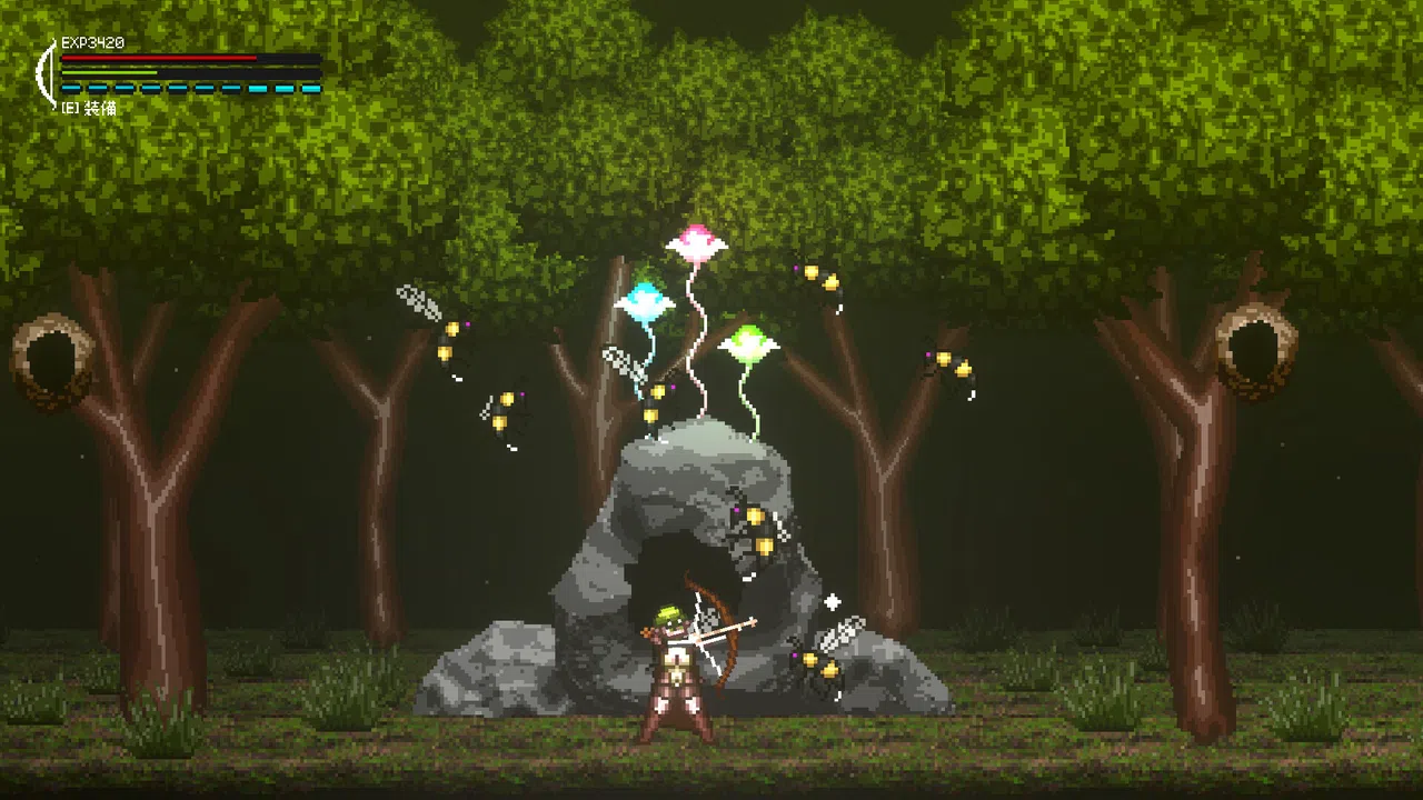 Elf Archer and The Disappearing Giant Tree - R18 Screenshot 1