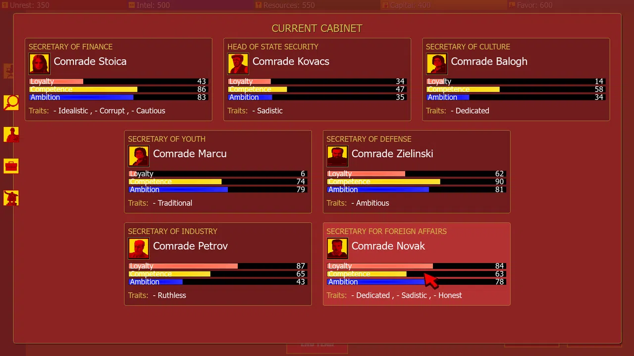 Politburo Simulator Screenshot 2