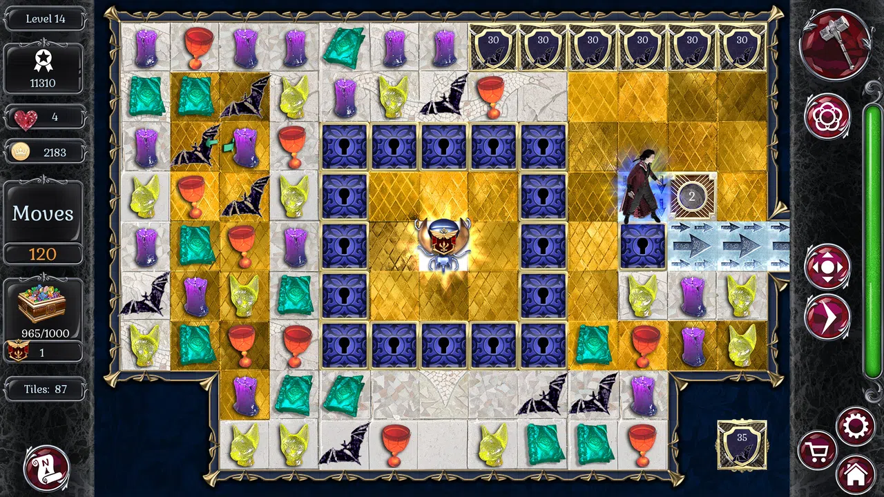Jewel Match Dracula Collector's Edition Screenshot 3