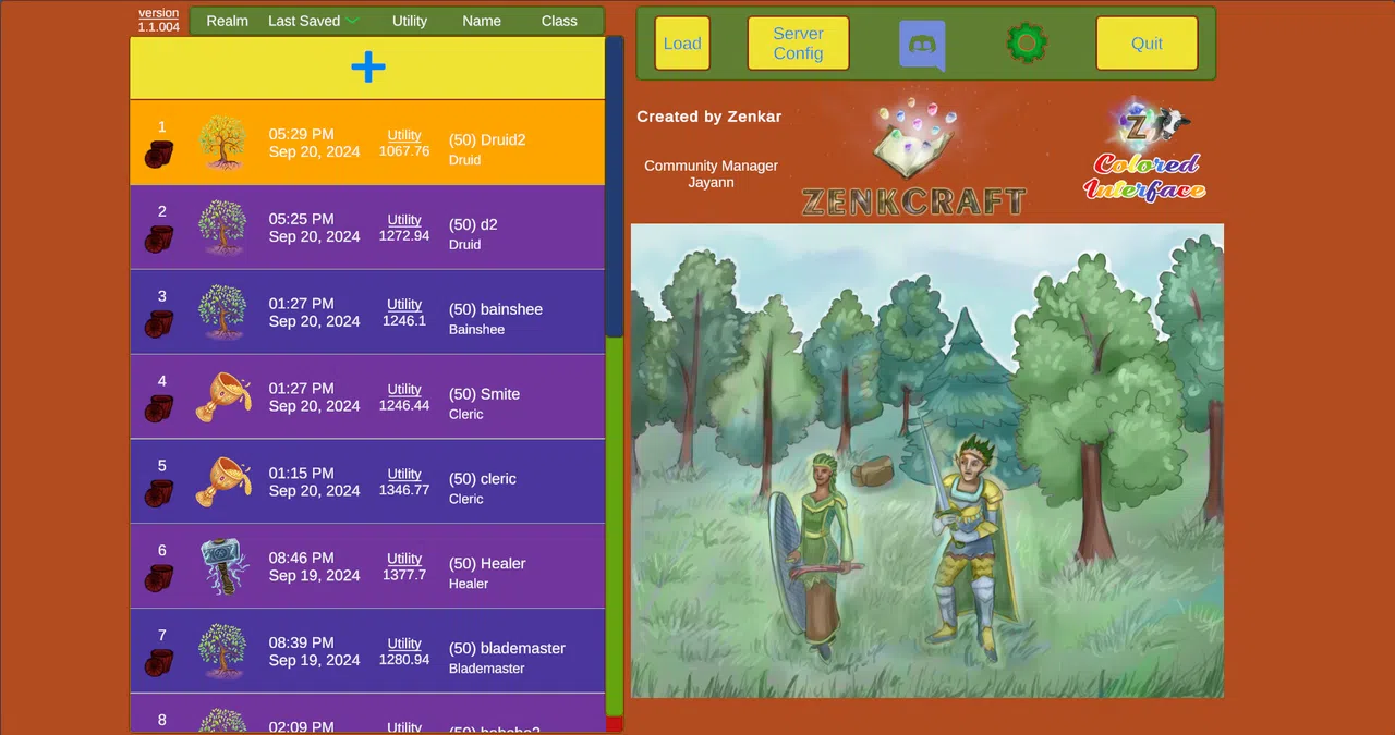 Zenkcraft - Colored Interface Screenshot 6