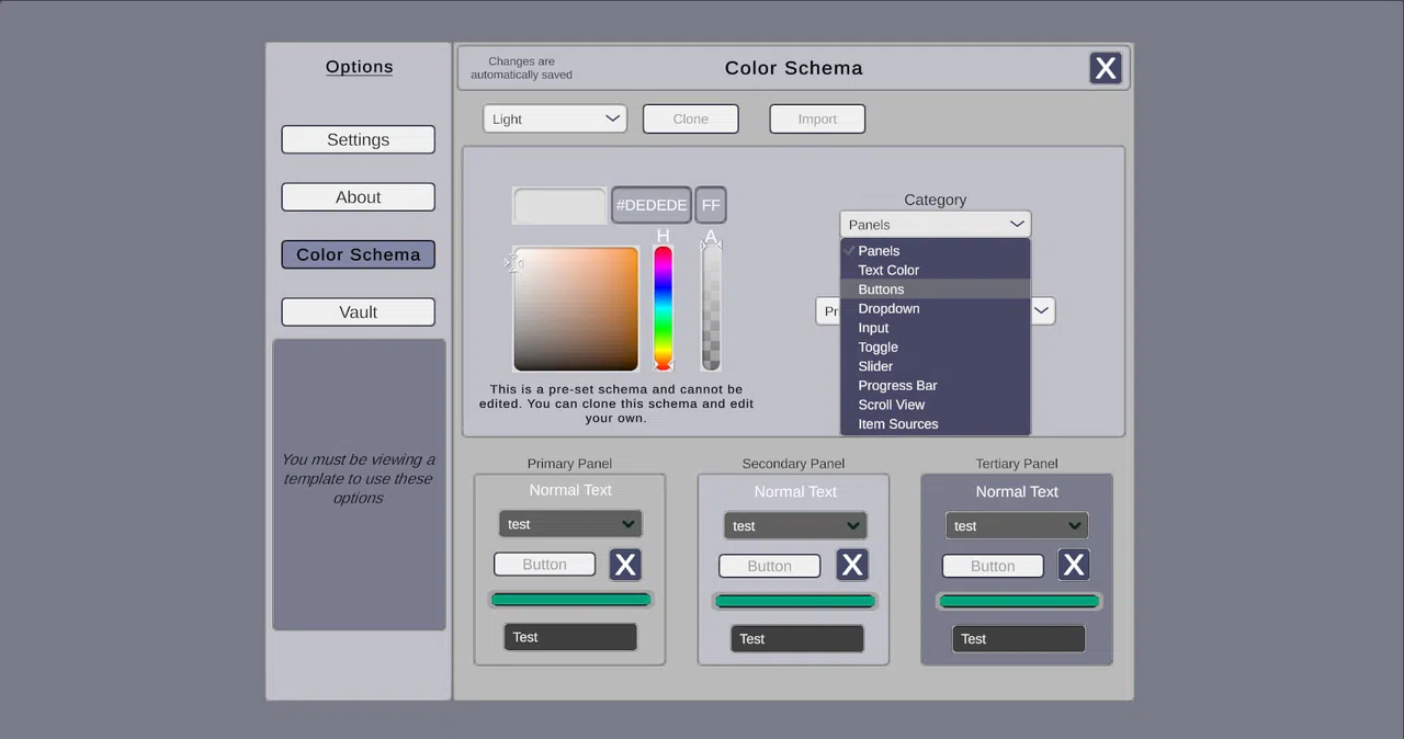 Zenkcraft - Colored Interface Screenshot 3