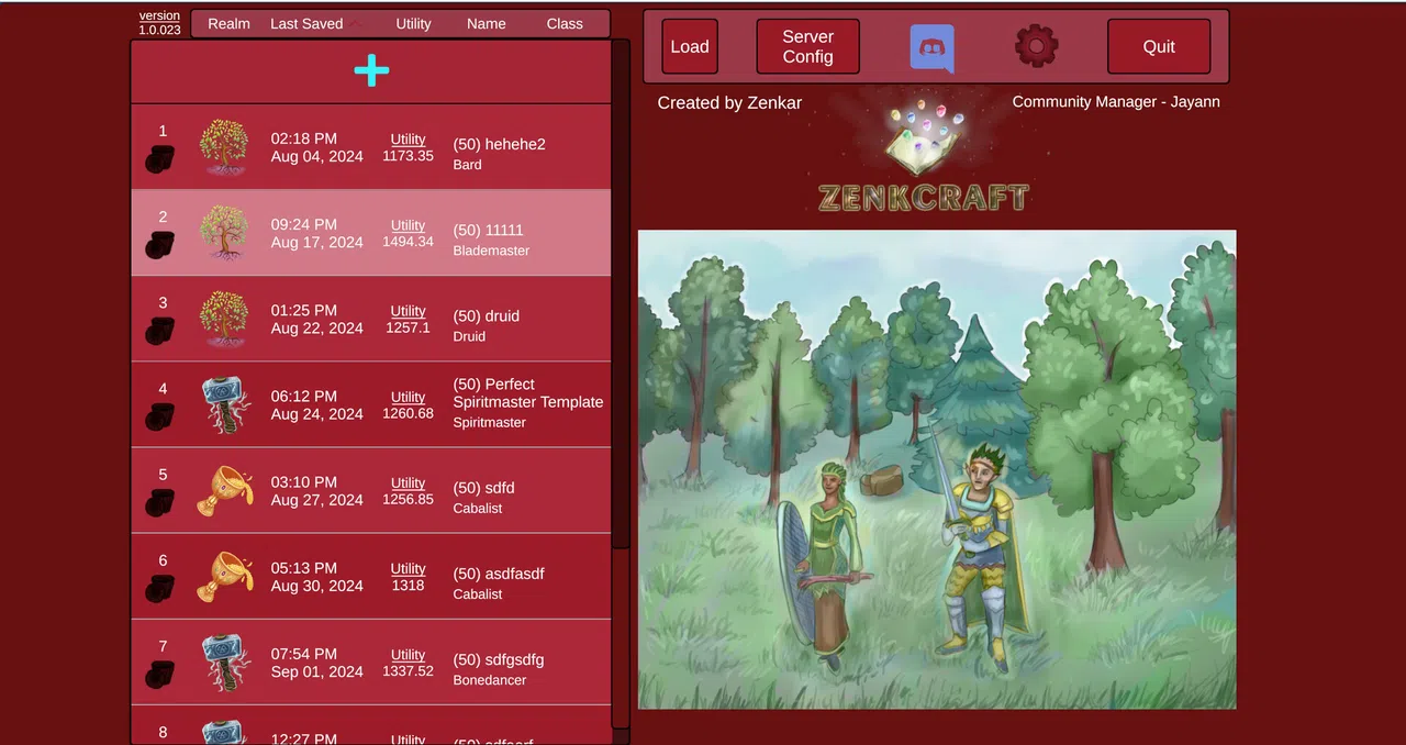 Zenkcraft - Colored Interface Screenshot 0